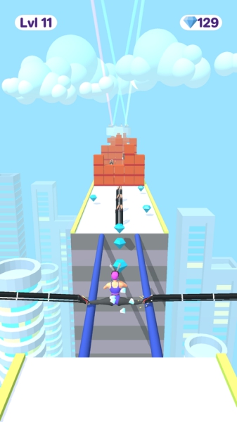 高跟鞋跑酷游戲截圖3