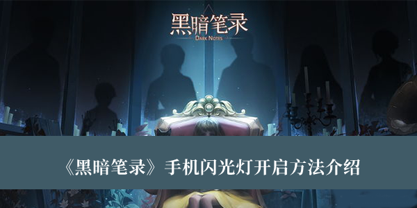 《黑暗筆錄》手機(jī)閃光燈開(kāi)啟方法介紹