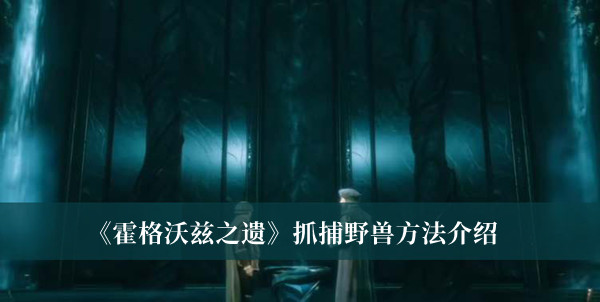 《霍格沃茲之遺》抓捕野獸方法介紹