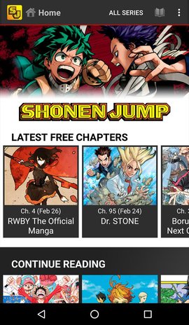 Shonen Jump漫畫(huà)截圖1