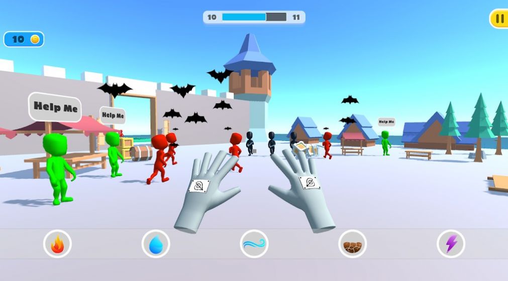 忍者魔術3D截圖2