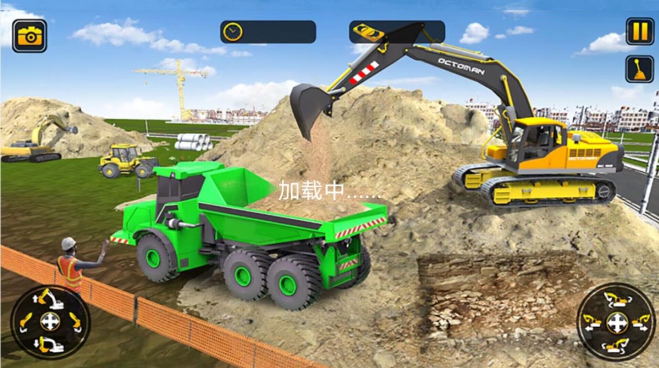 老司機(jī)挖掘機(jī)模擬器截圖2