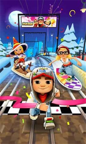 地鐵跑酷冰雪節(jié)截圖2