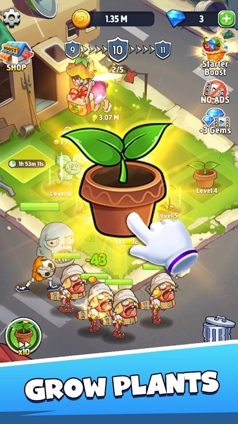 合并植物僵尸防御中文版截圖3