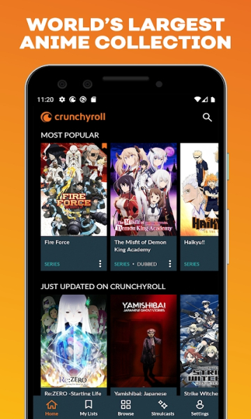 crunchyroll截圖2